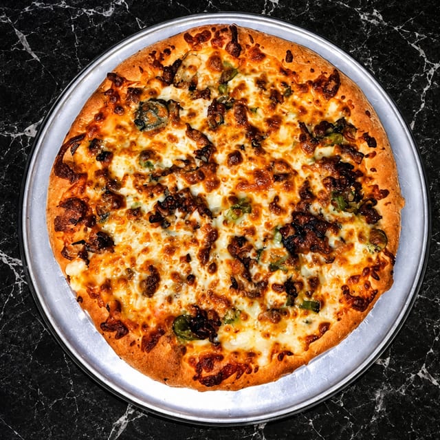 New Philly Steak Pizza 14".