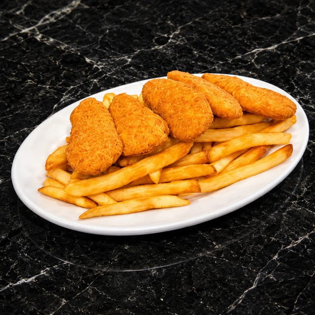 Chicken Fingers w/Fries.