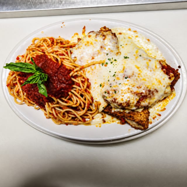 Chicken Parmesan Special.