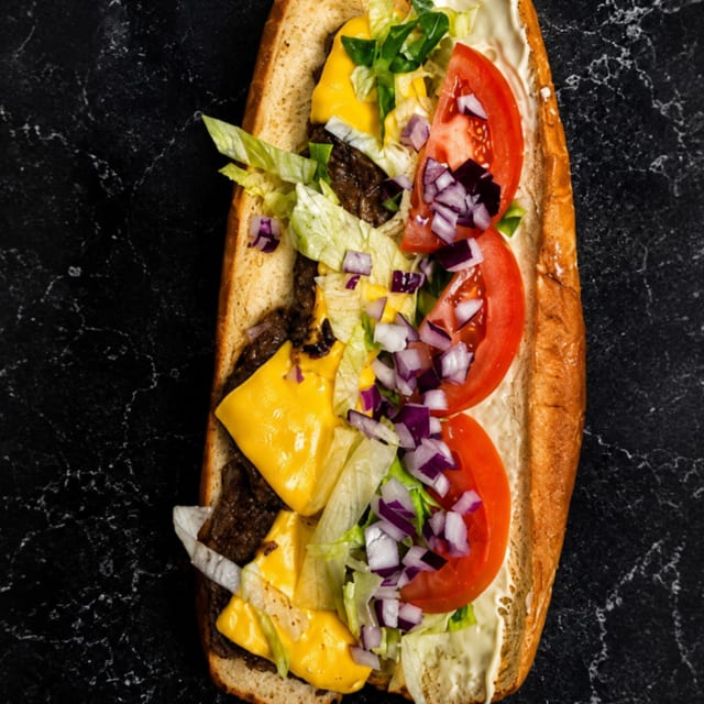 12" Hamburger.