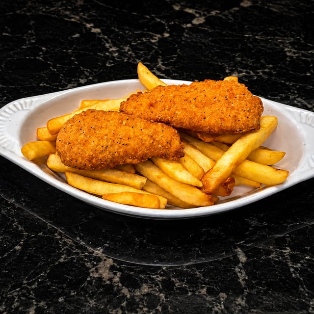 Kids Chicken Fingers.