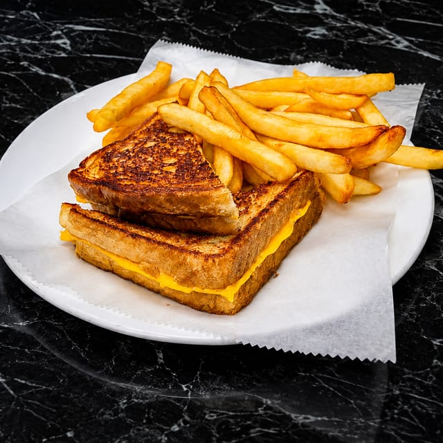 Kids Grilled Cheese Sandwich.