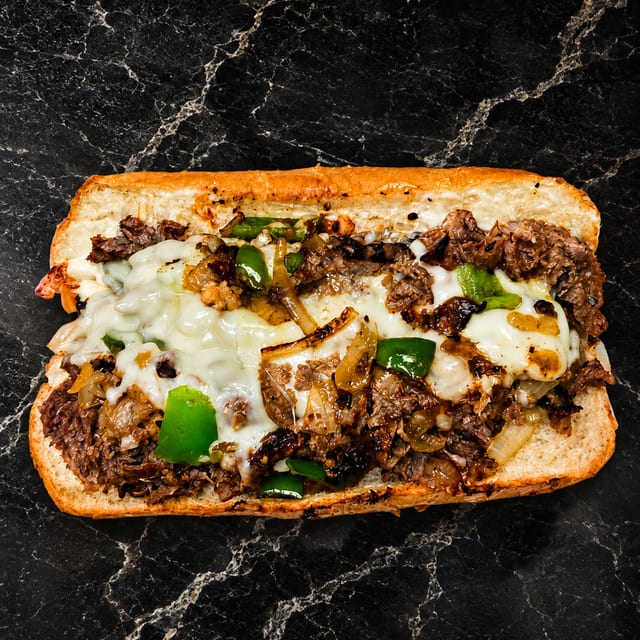 12" Philly Steak & Cheese.