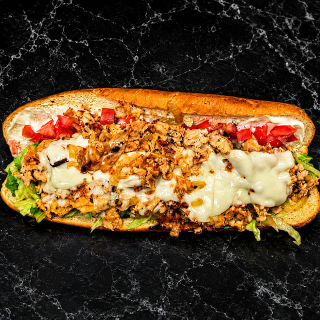 8" Chicken & Cheese.