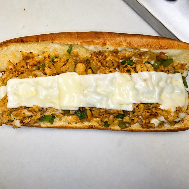 12" Philly Chicken & Cheese.