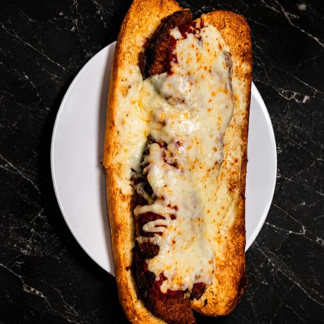8" Eggplant Parmigiana.